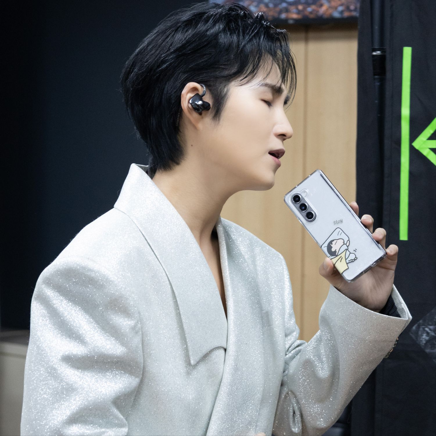 粉絲拍下的金熙栽瞬間