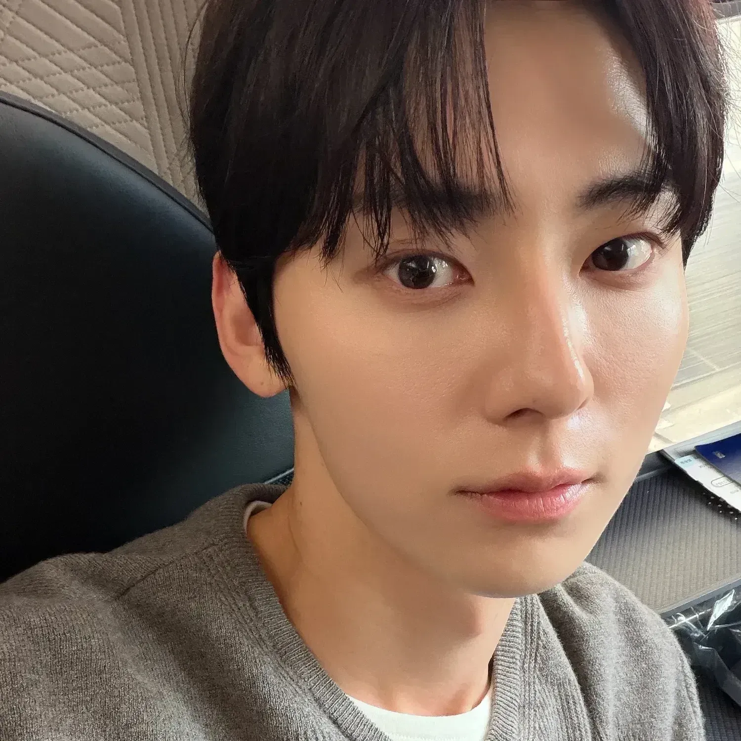 Recent activity shot of Hwang Minhyun