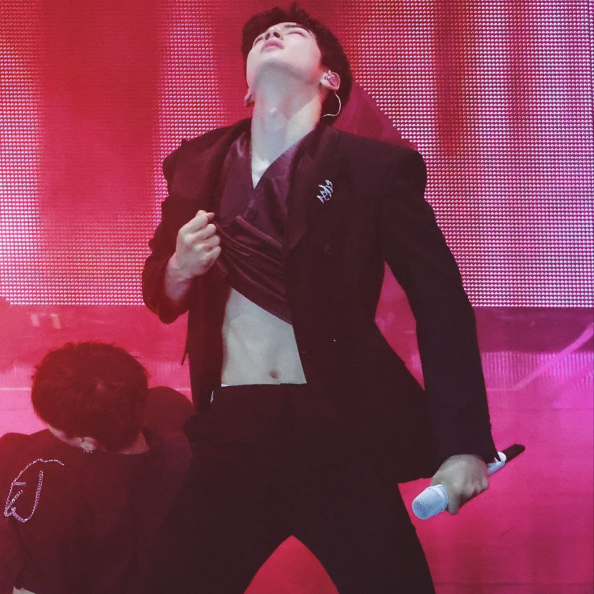 Recent activity shot of Cha Eunwoo