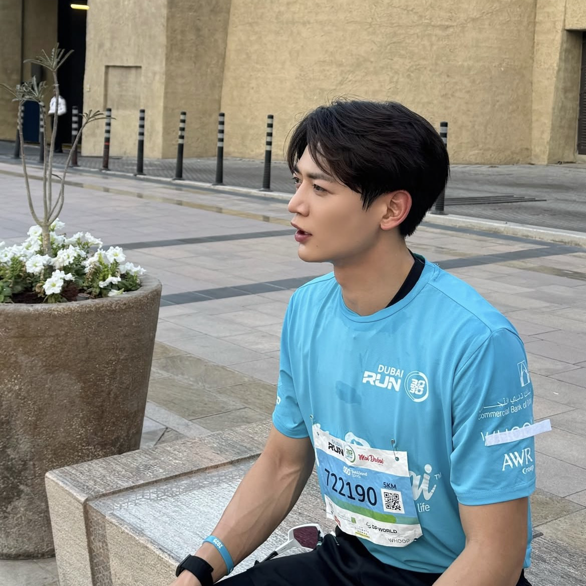 Recent activity shot of Choi Minho
