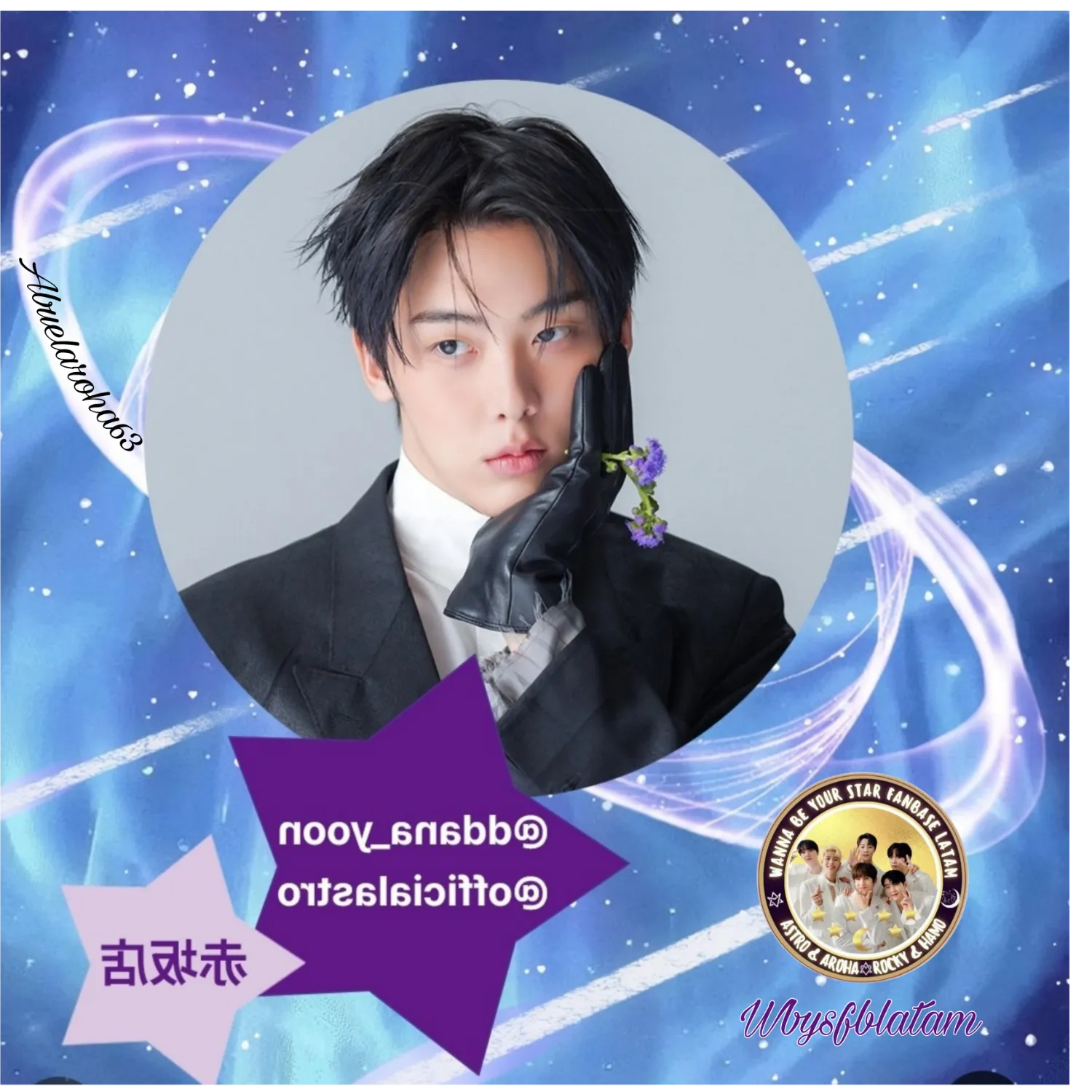 Recent activity shot of Yoon Sanha