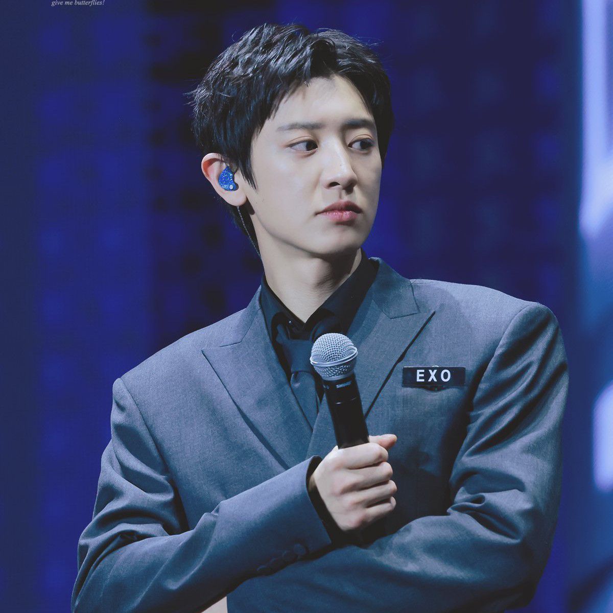 Behind-the-scenes cut of Chanyeol