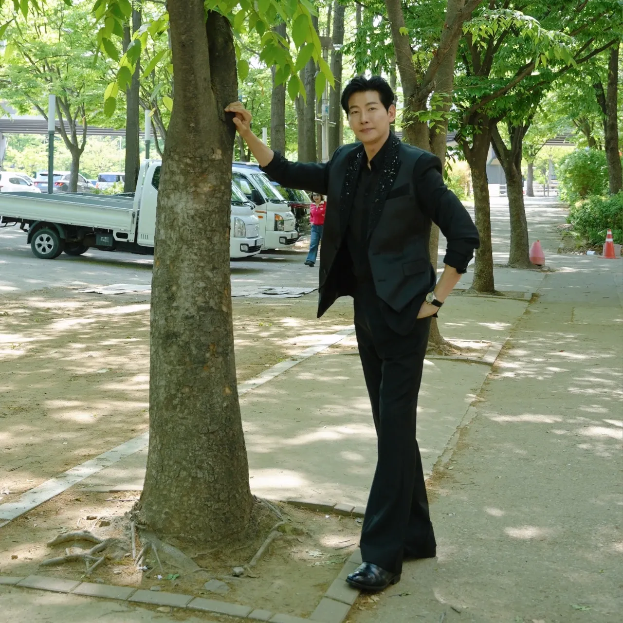Recent activity shot of Kim Yongpil