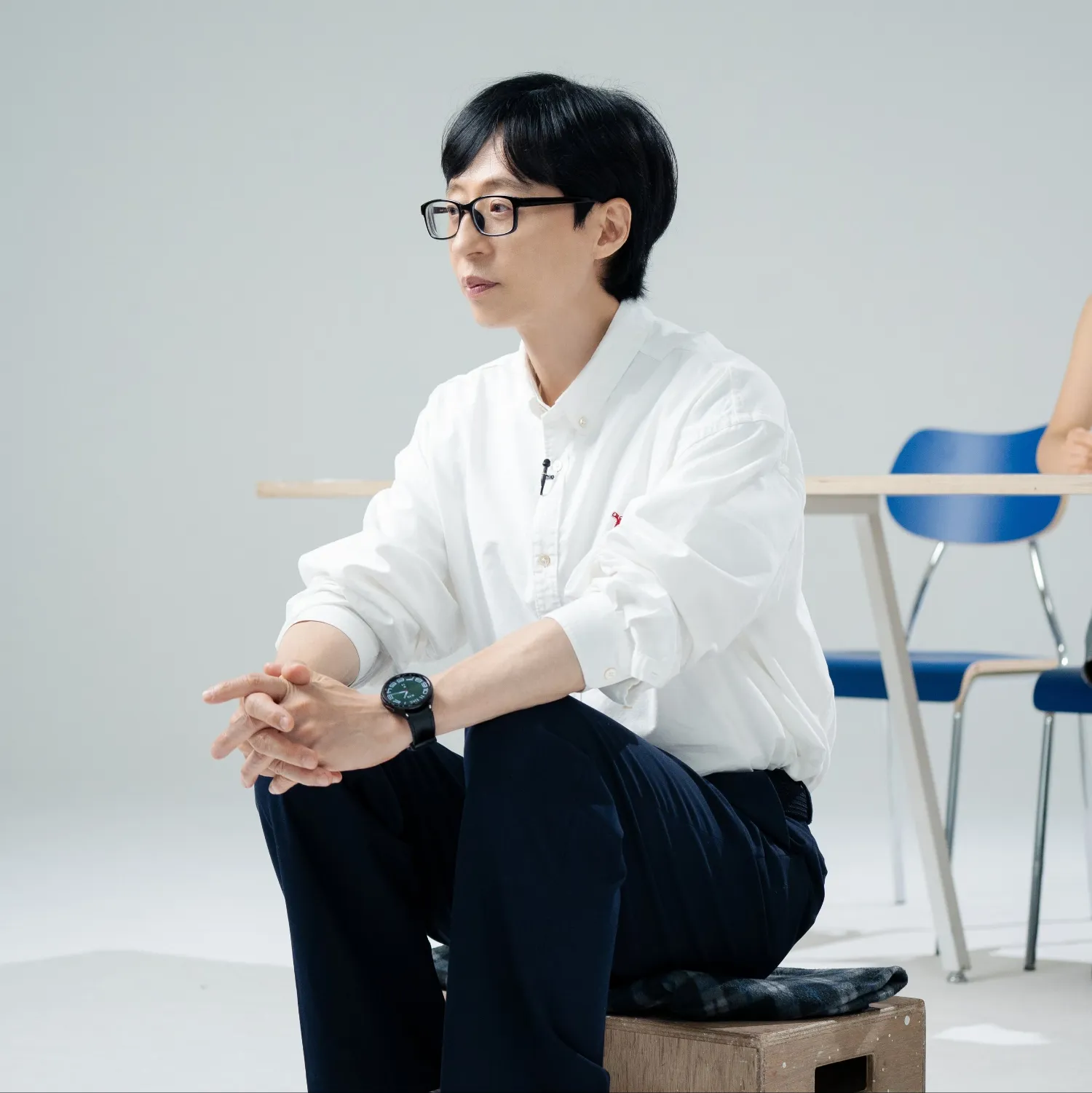 Behind-the-scenes cut of Yoo Jaesuk