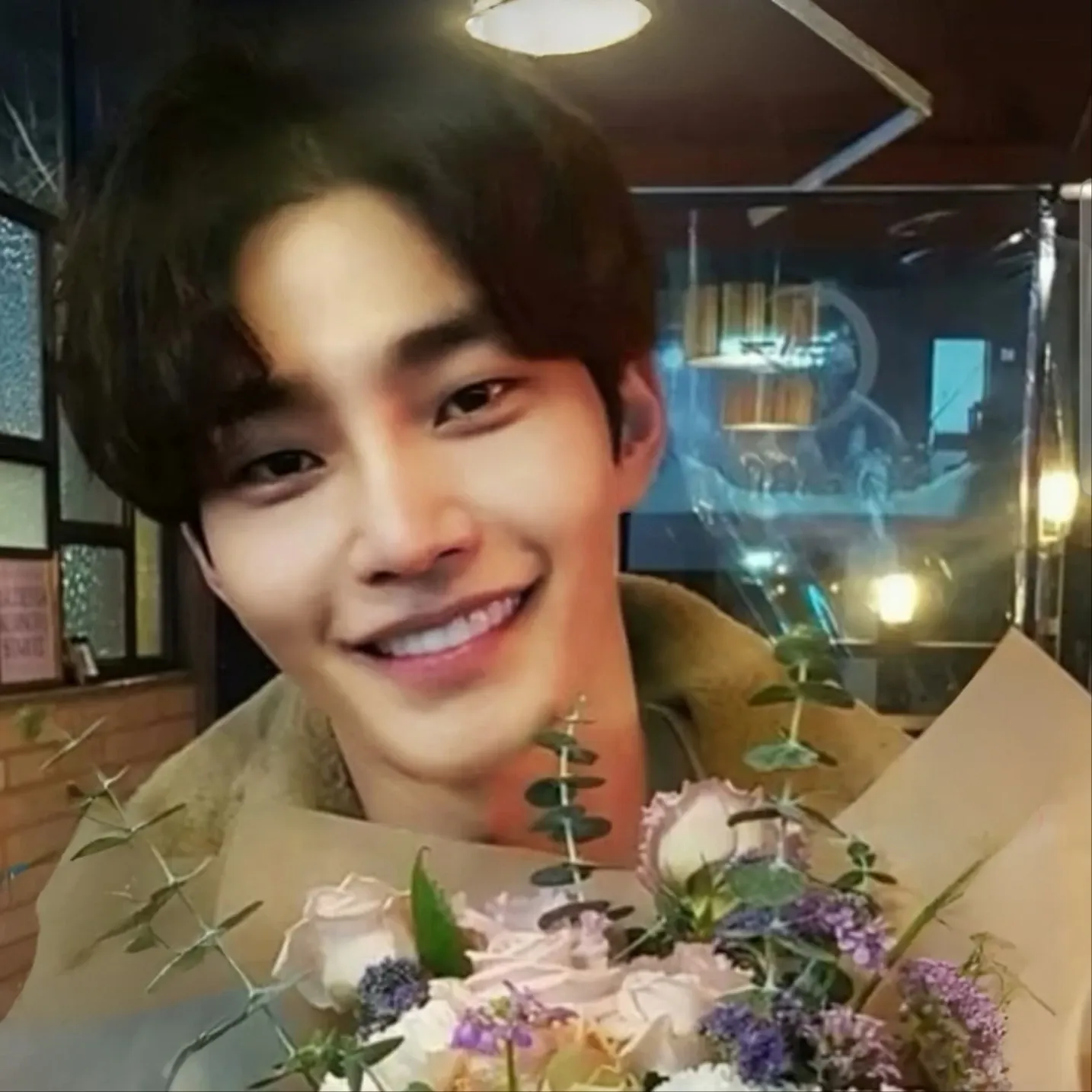A moment captured by a fan of Kim Jaeyoung