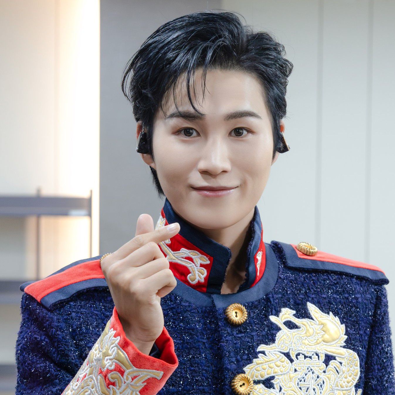 粉丝拍下的金熙栽瞬间