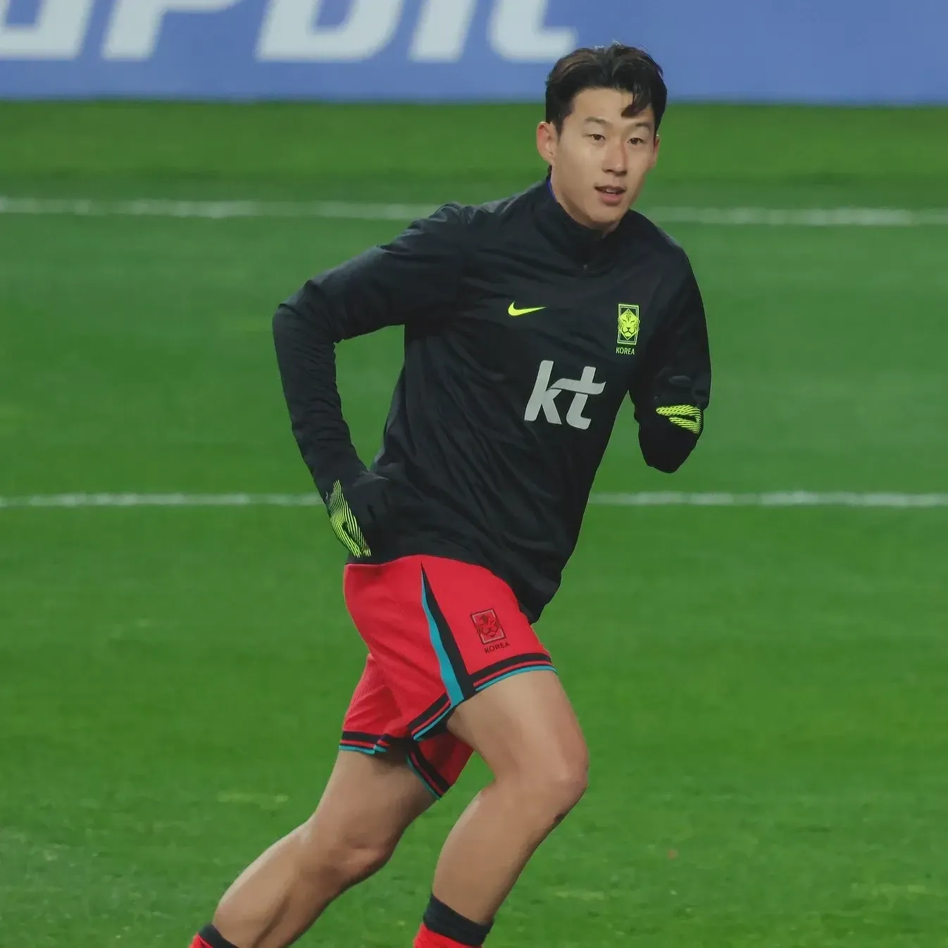 Behind-the-scenes cut of Son Heungmin
