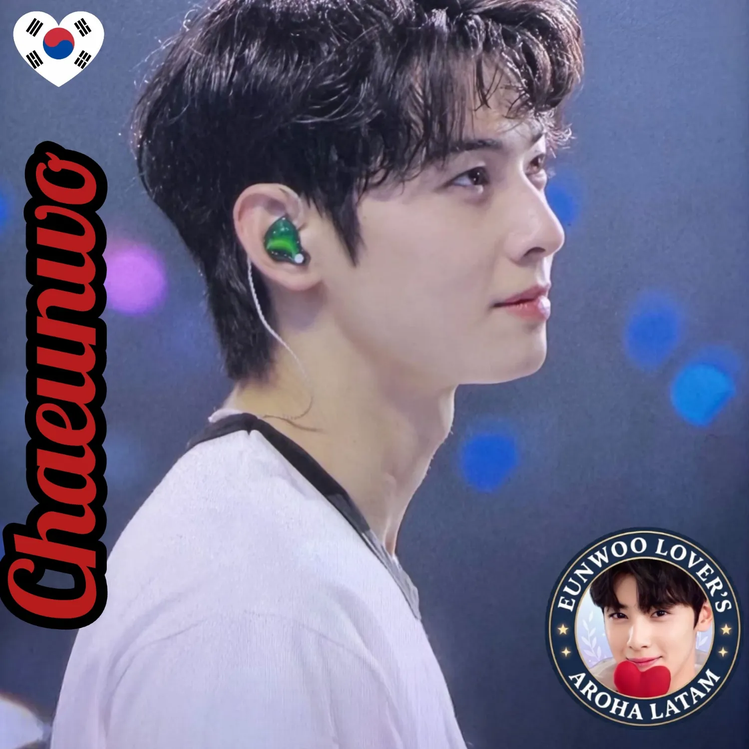 Behind-the-scenes cut of Cha Eunwoo