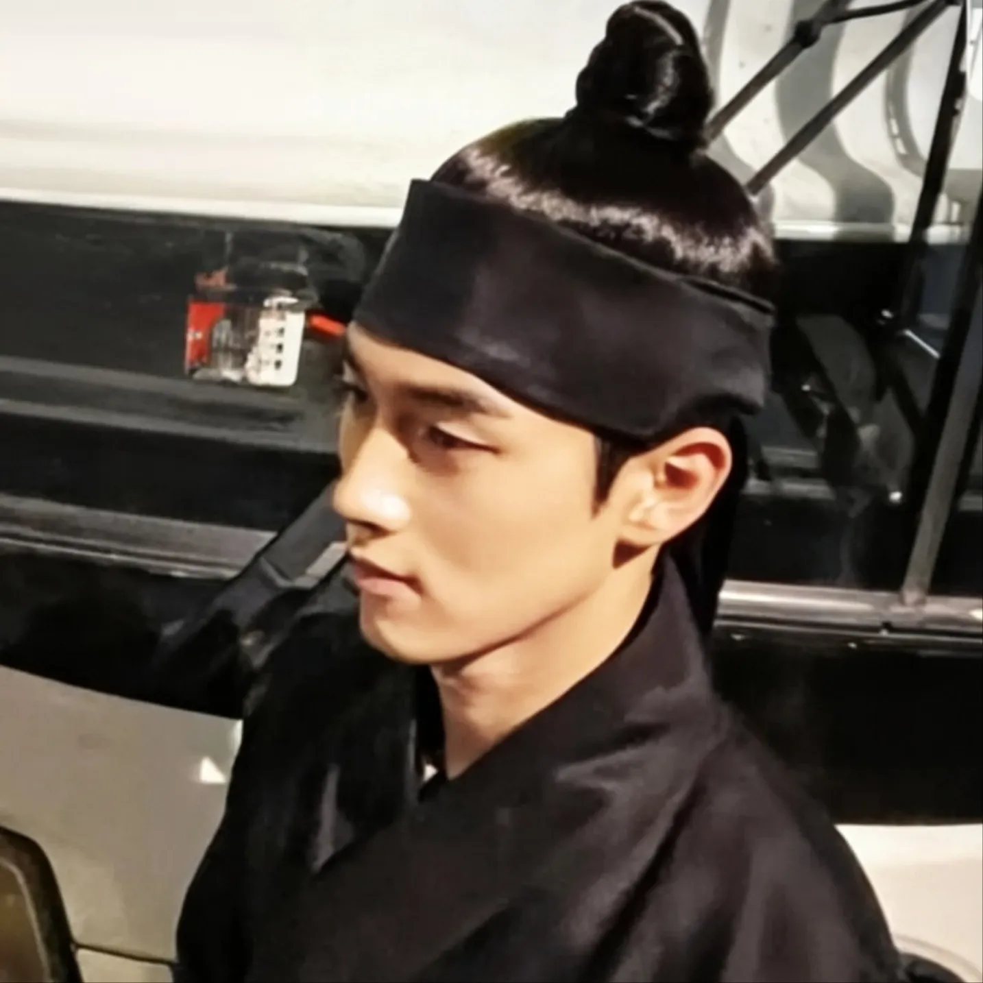 A moment captured by a fan of Hong Mingi