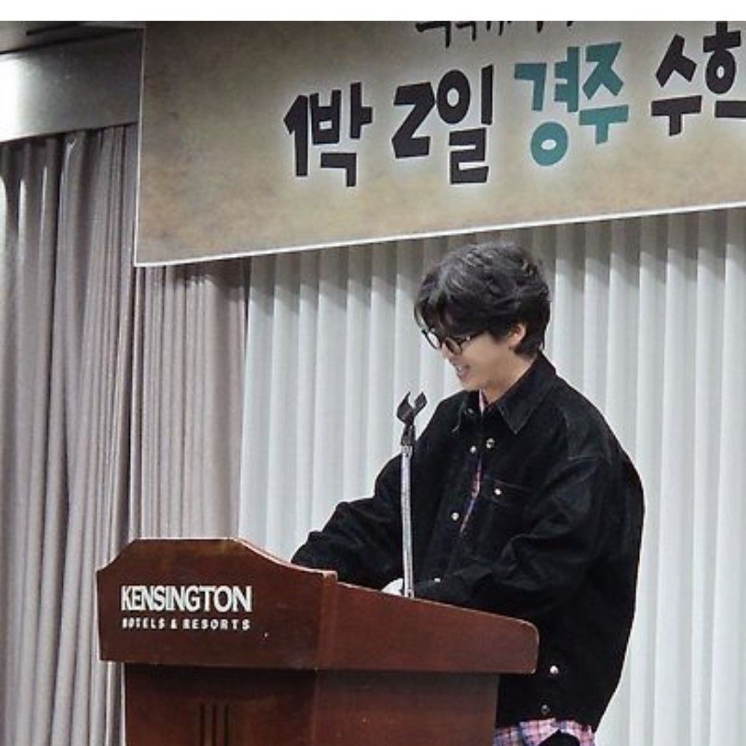 Recent activity shot of Park Jihoo (Mr. Trot 3)