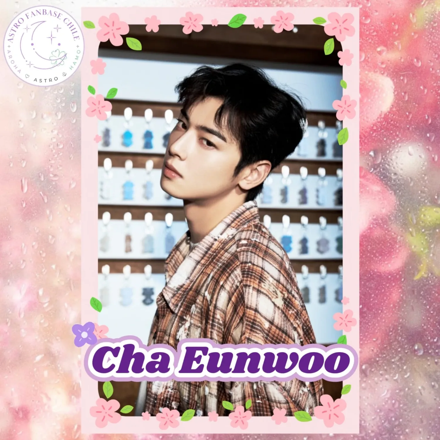 Behind-the-scenes cut of Cha Eunwoo