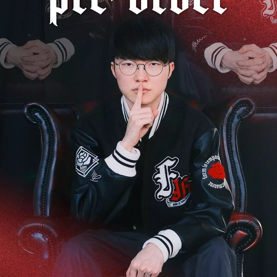 Recent activity shot of Faker