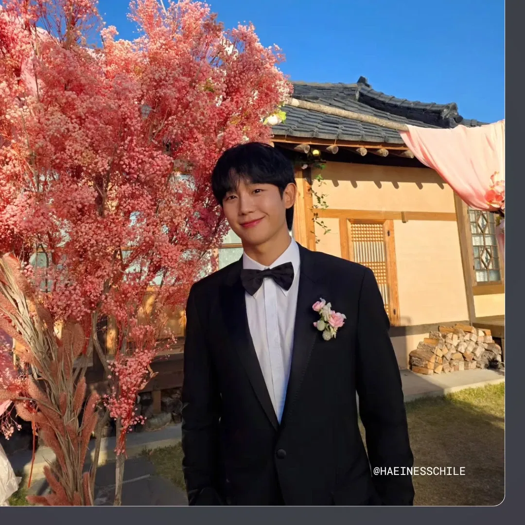 정해인 팬이 찍은 순간