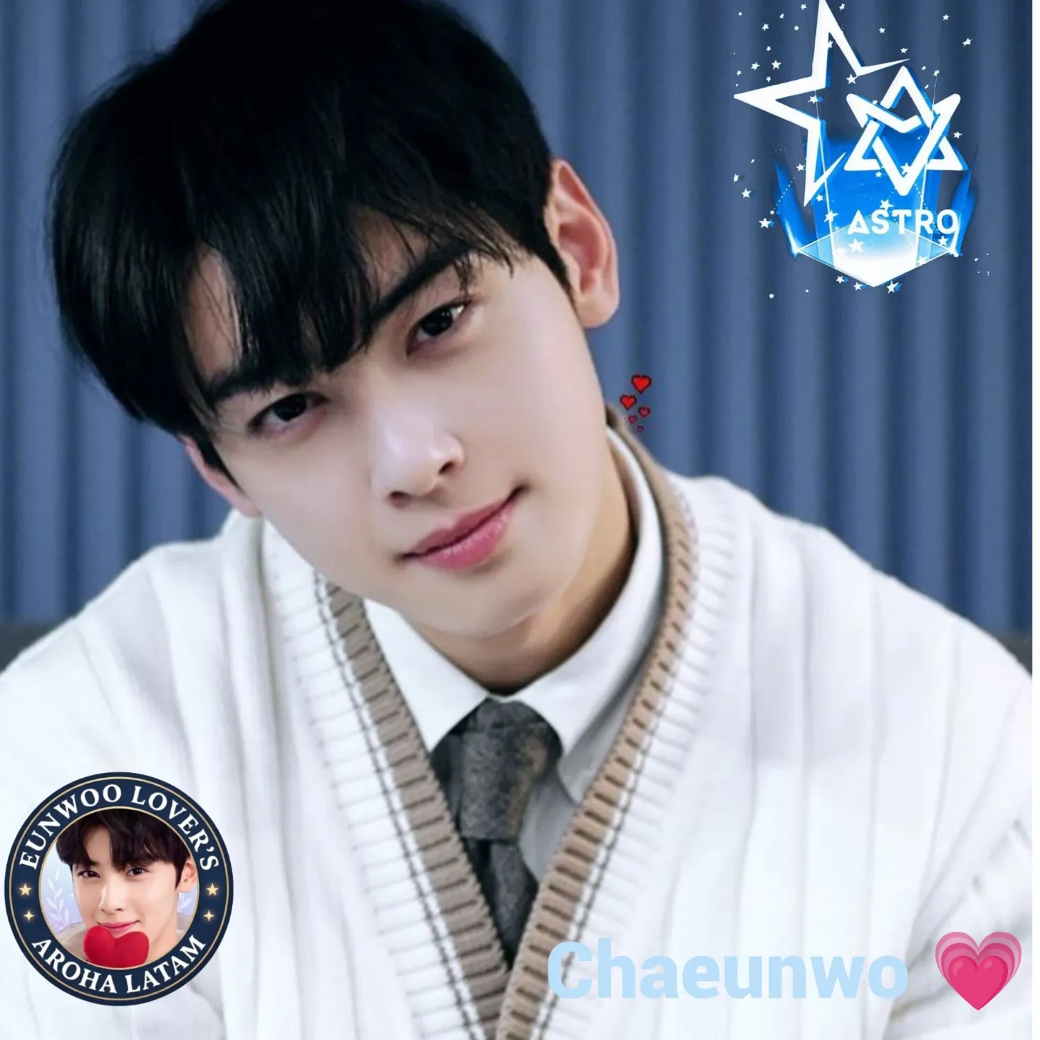 Behind-the-scenes cut of Cha Eunwoo