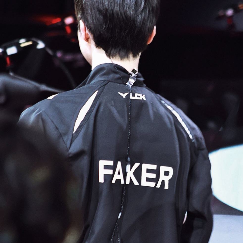 Recent activity shot of Faker
