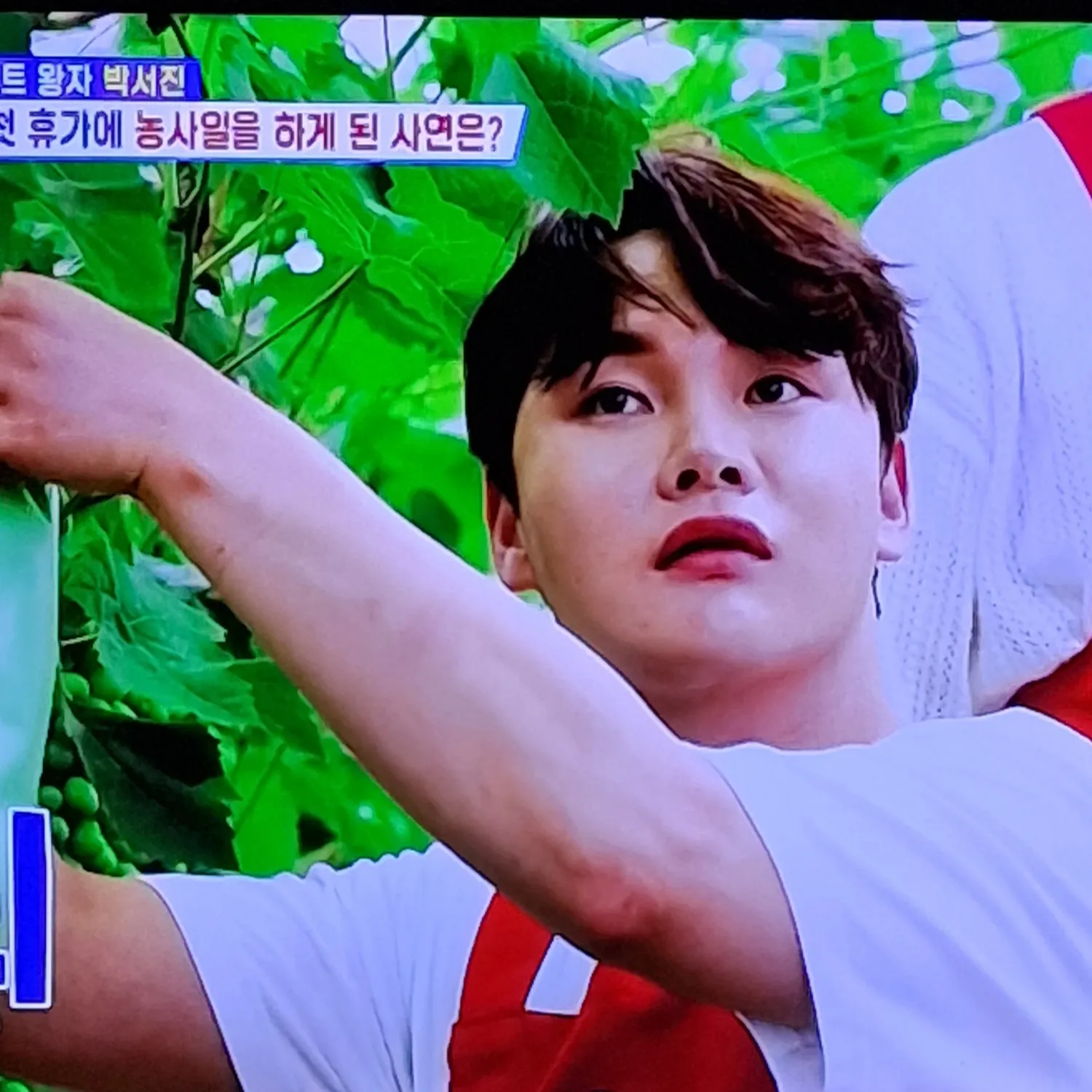 박서진의 비하인드 컷