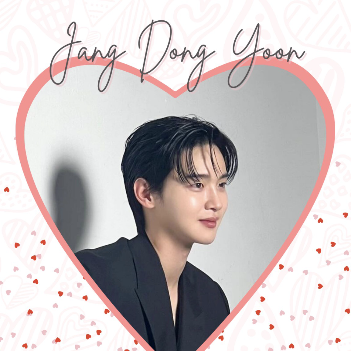 Behind-the-scenes cut of Jang Dongyoon