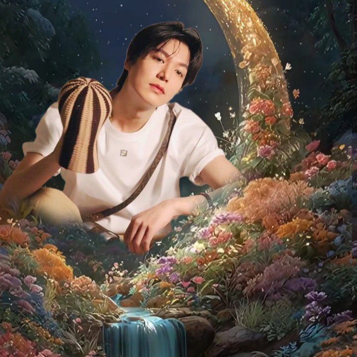 粉絲拍下的李敏鎬瞬間