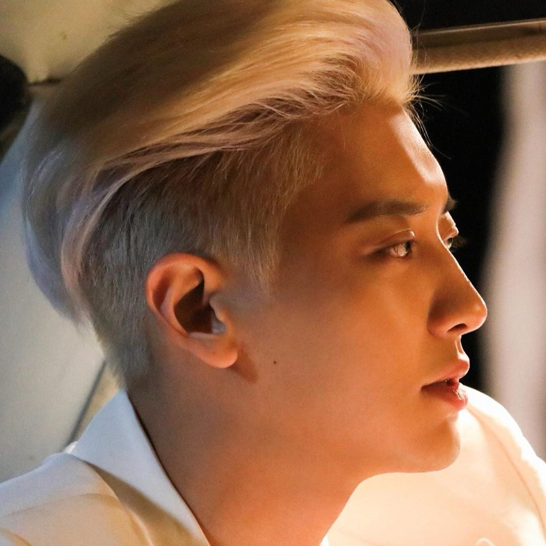 Behind-the-scenes cut of Chanyeol
