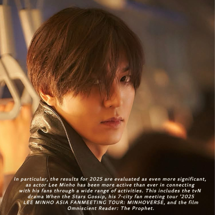 Recent activity shot of Lee Minho