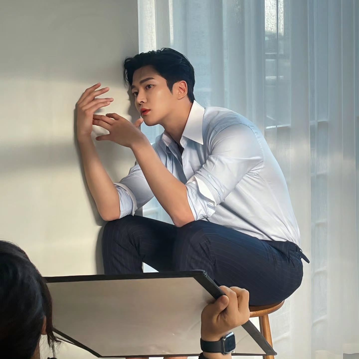 粉丝拍下的路云瞬间