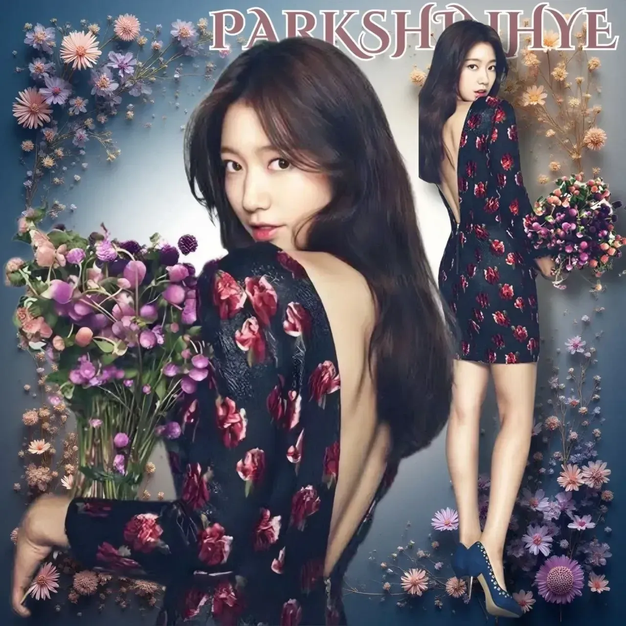 Behind-the-scenes cut of Park Shinhye
