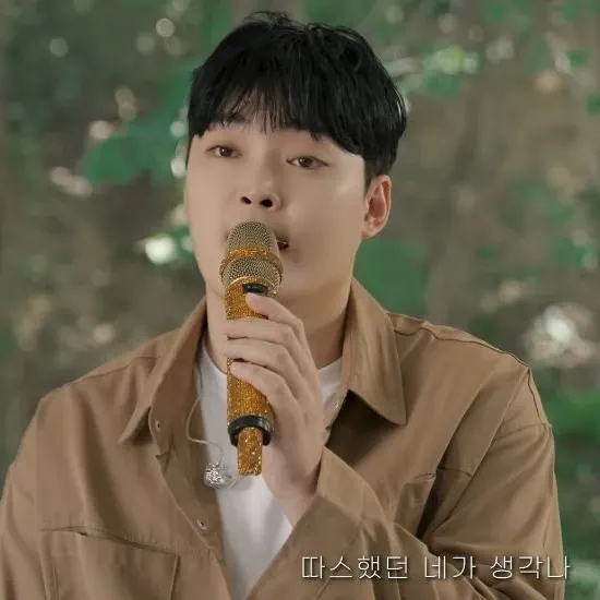 Behind-the-scenes cut of Kim Kyungmin