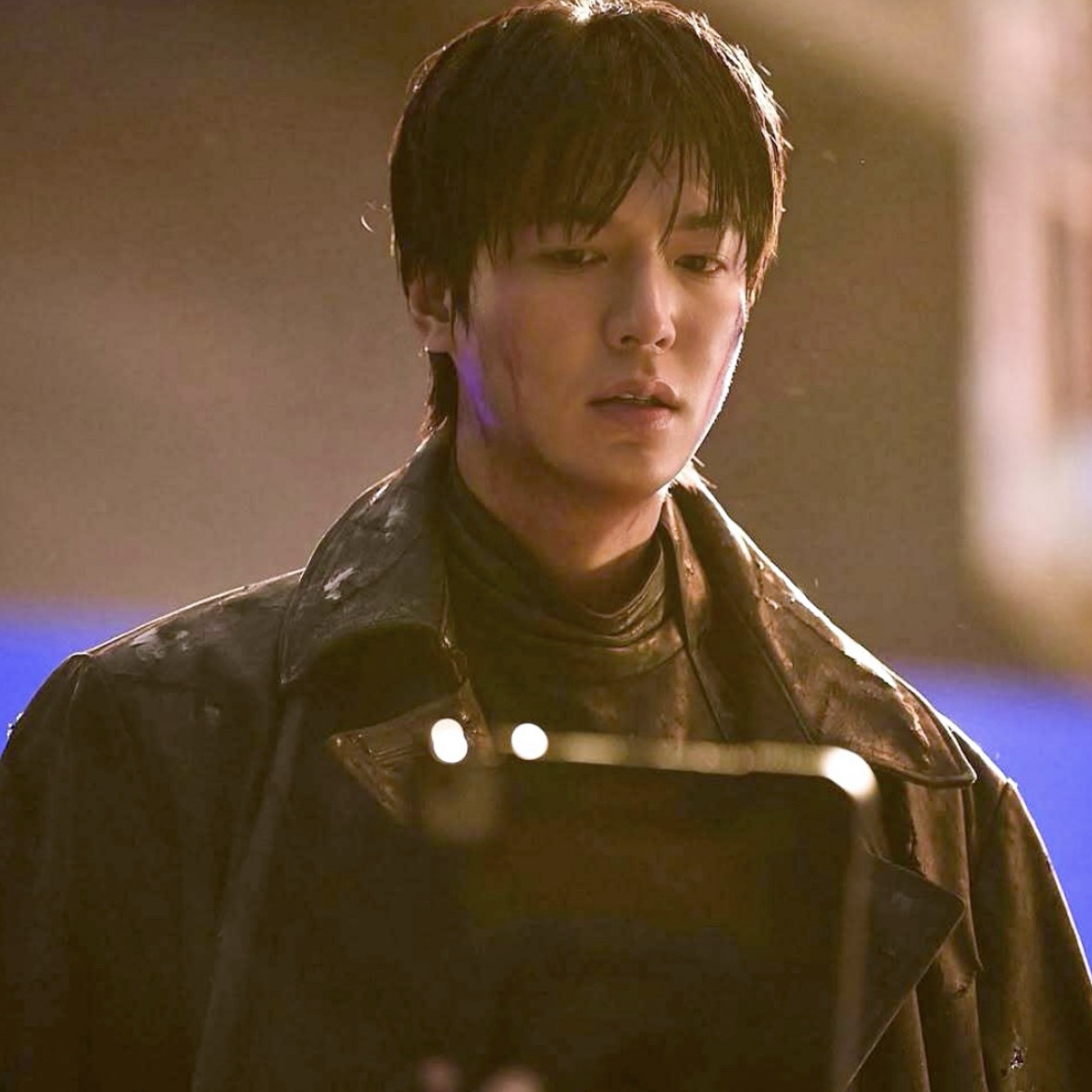 粉絲拍下的李敏鎬瞬間