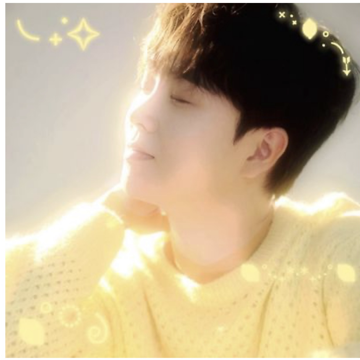 A moment captured by a fan of Song Minjun
