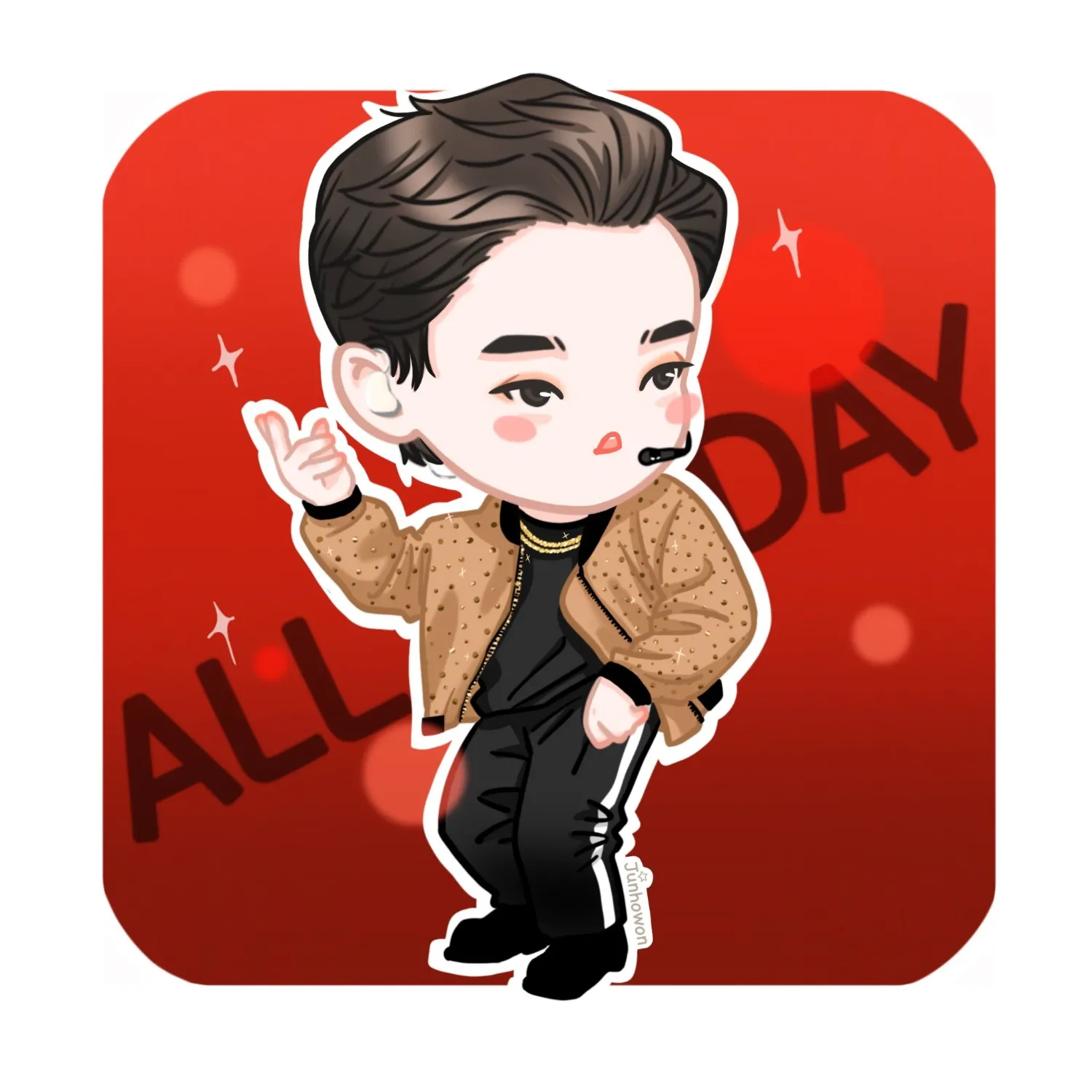 Behind-the-scenes cut of Lee Junho