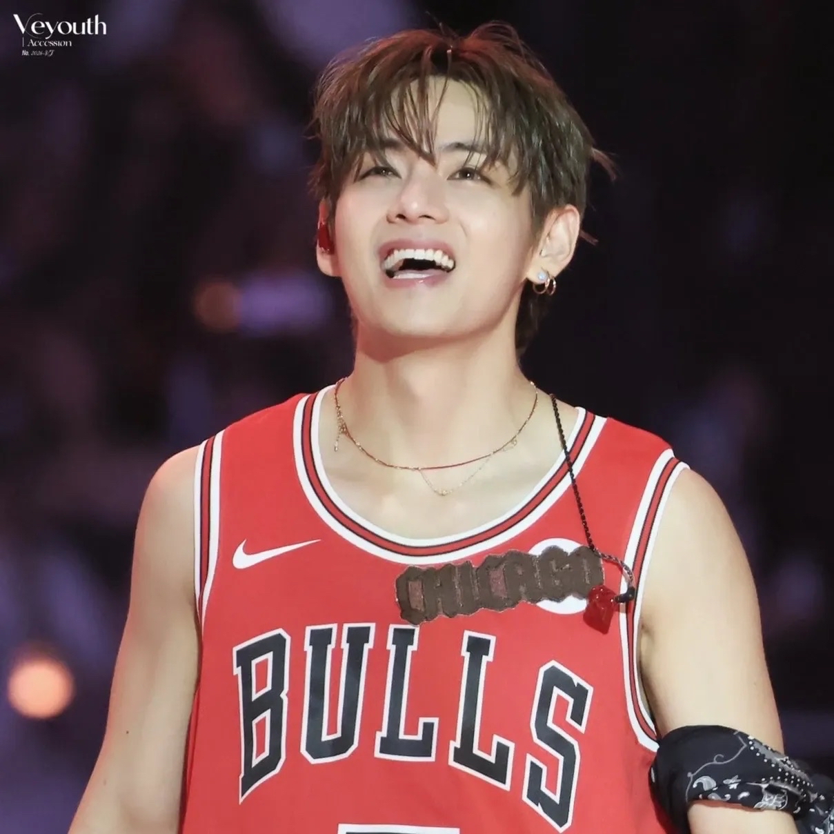 Recent activity shot of Kim Taehyung (V)