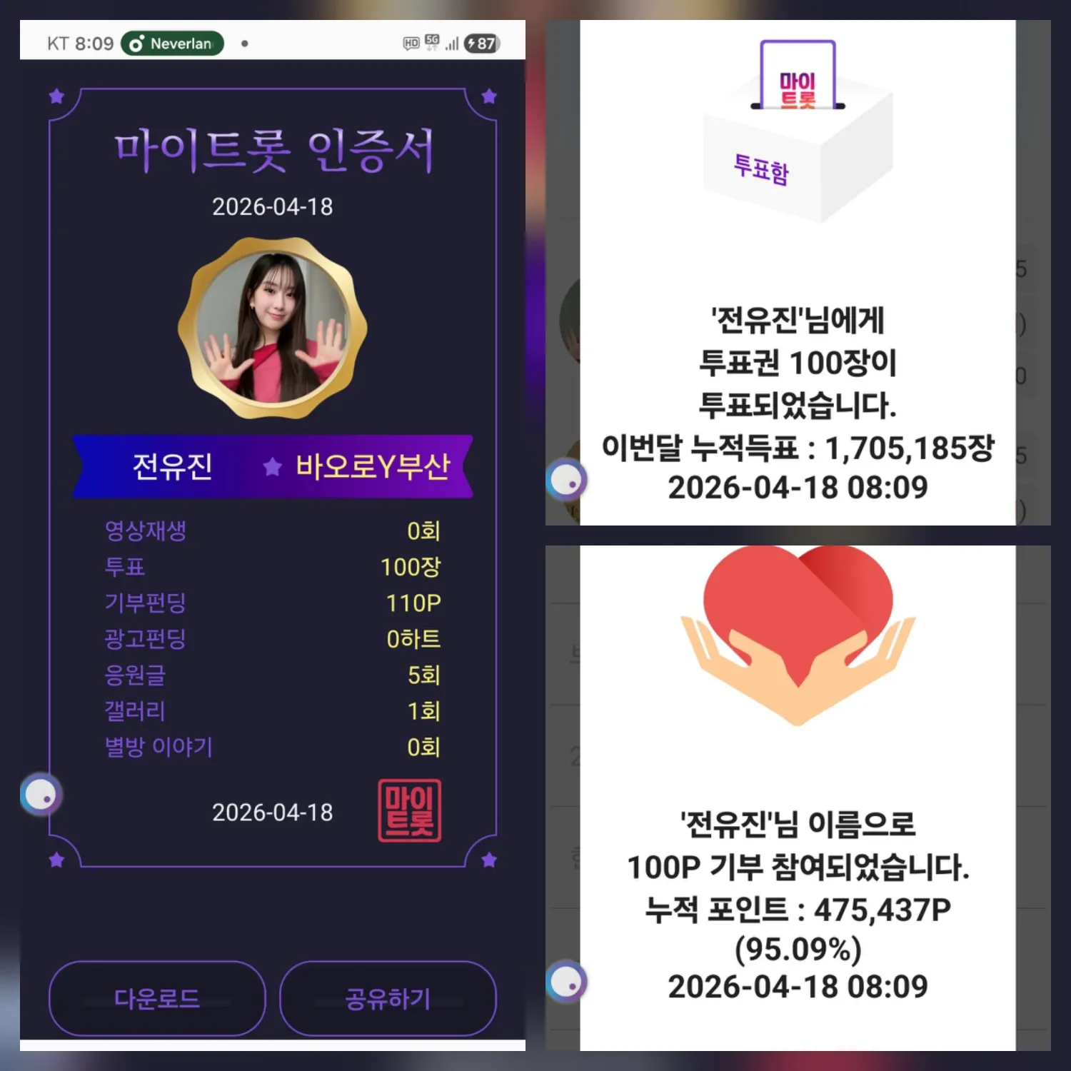 全裕珍的幕後花絮