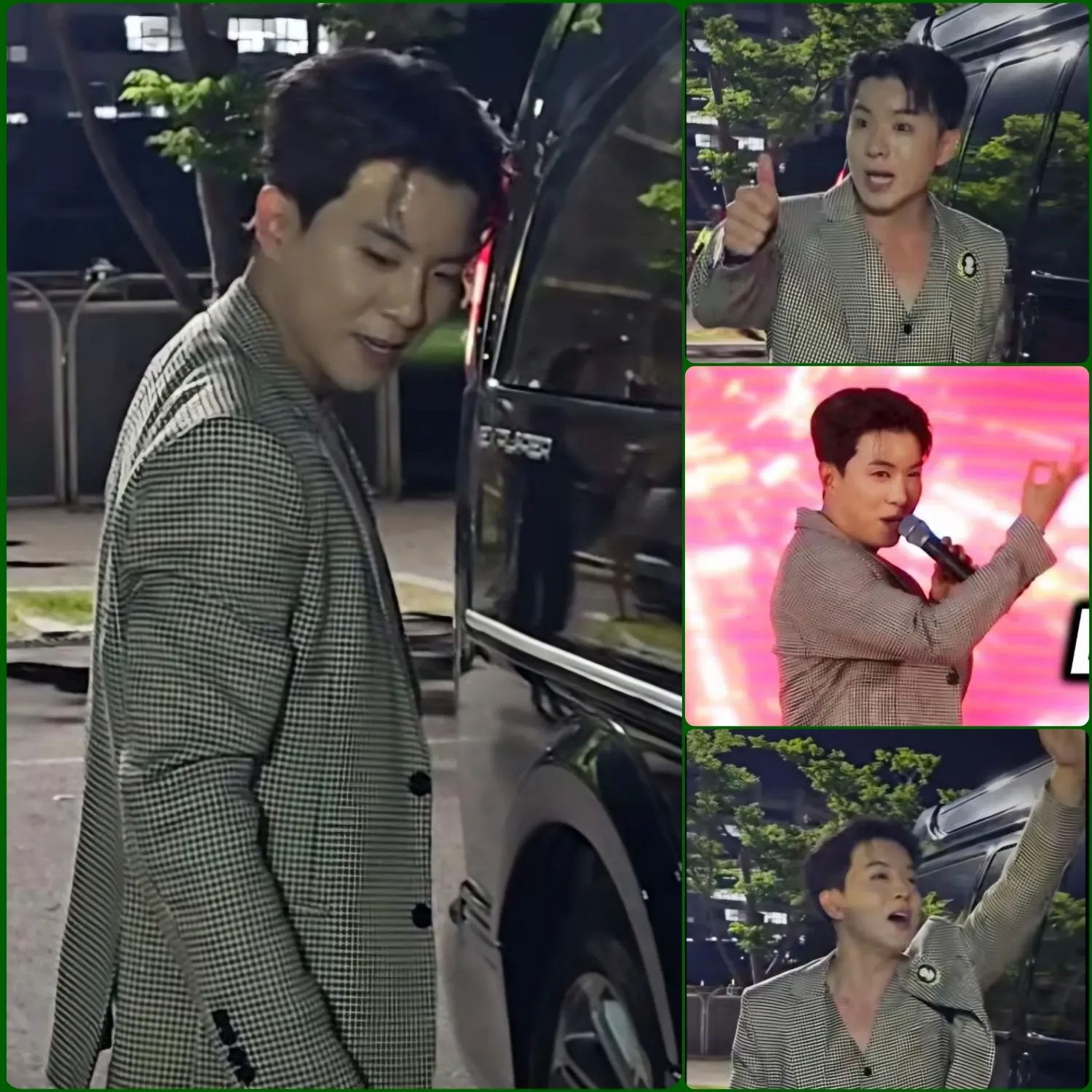 Behind-the-scenes cut of Na Taejoo