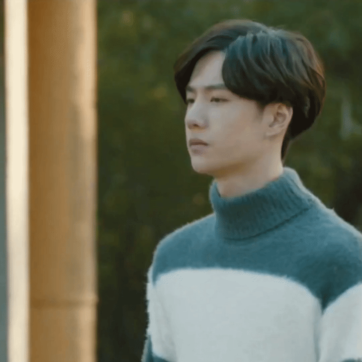 Behind-the-scenes cut of Wang Yibo