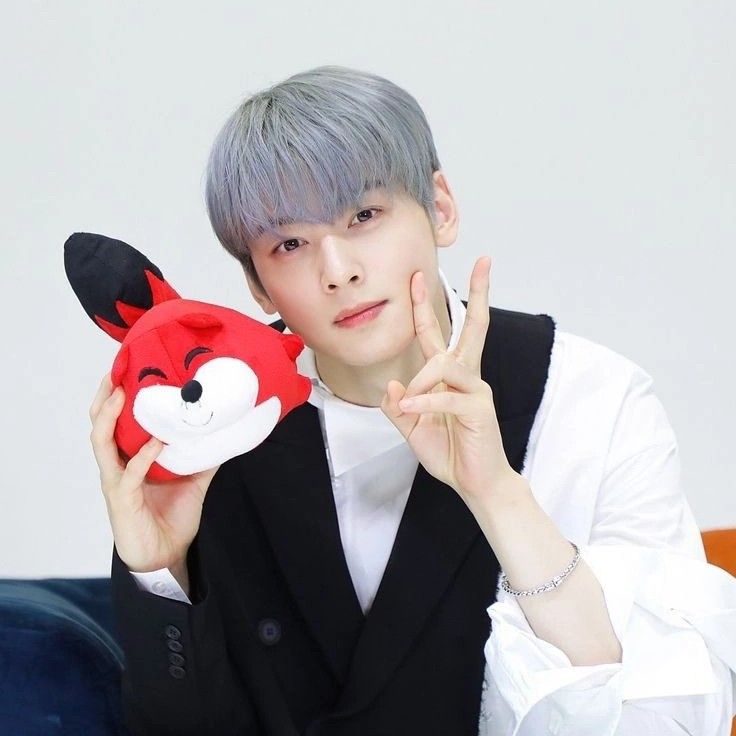 A moment captured by a fan of Cha Eunwoo