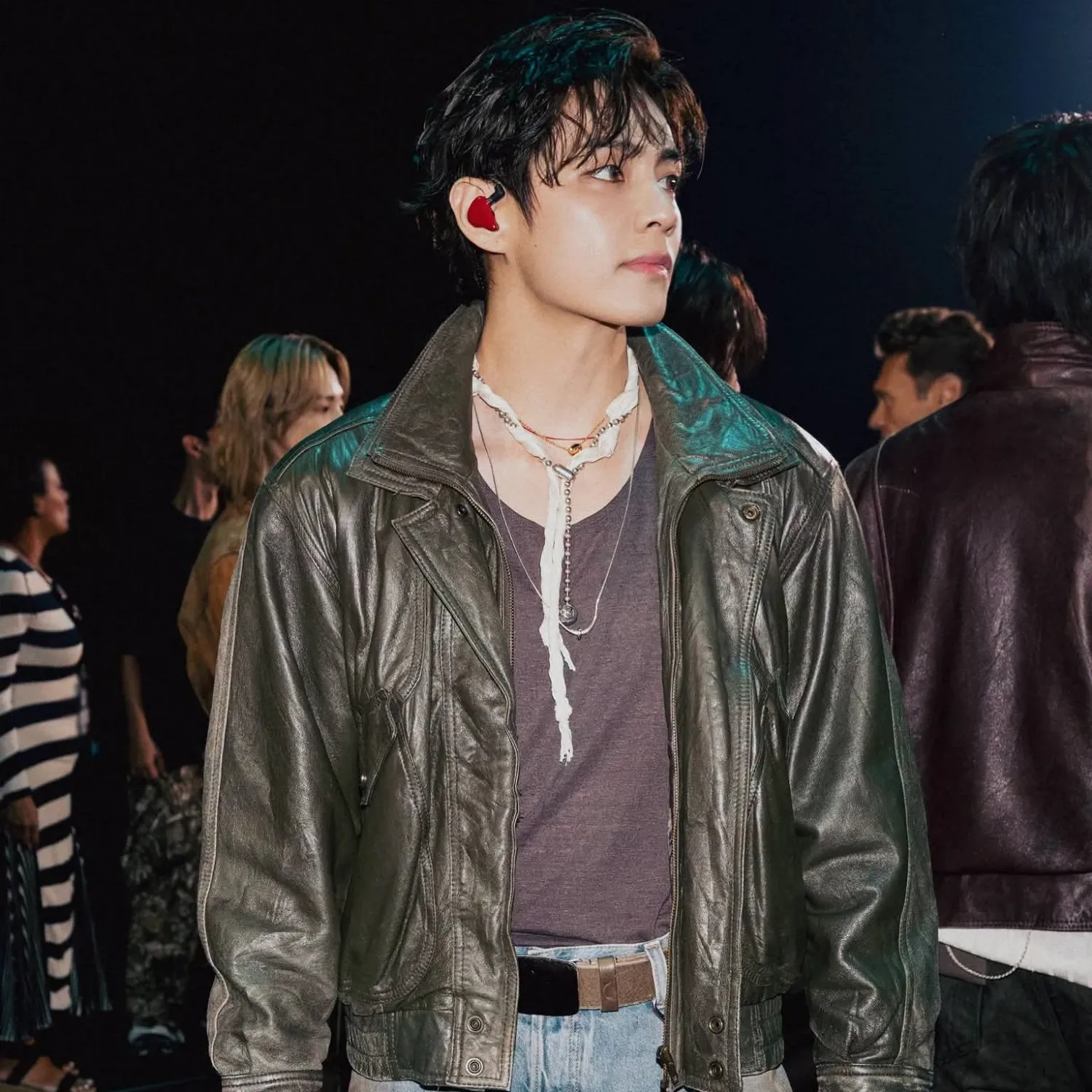Behind-the-scenes cut of Kim Taehyung (V)