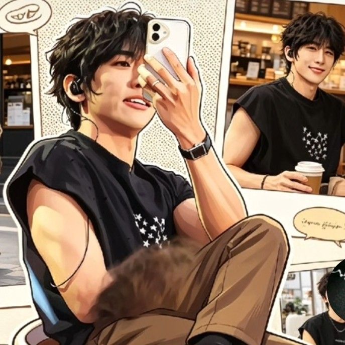 Behind-the-scenes cut of Lee Seungyoon