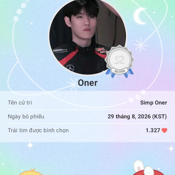 Recent activity shot of Oner