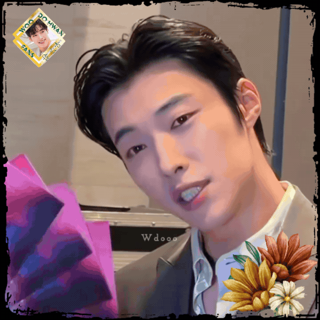Recent activity shot of Woo Dohwan