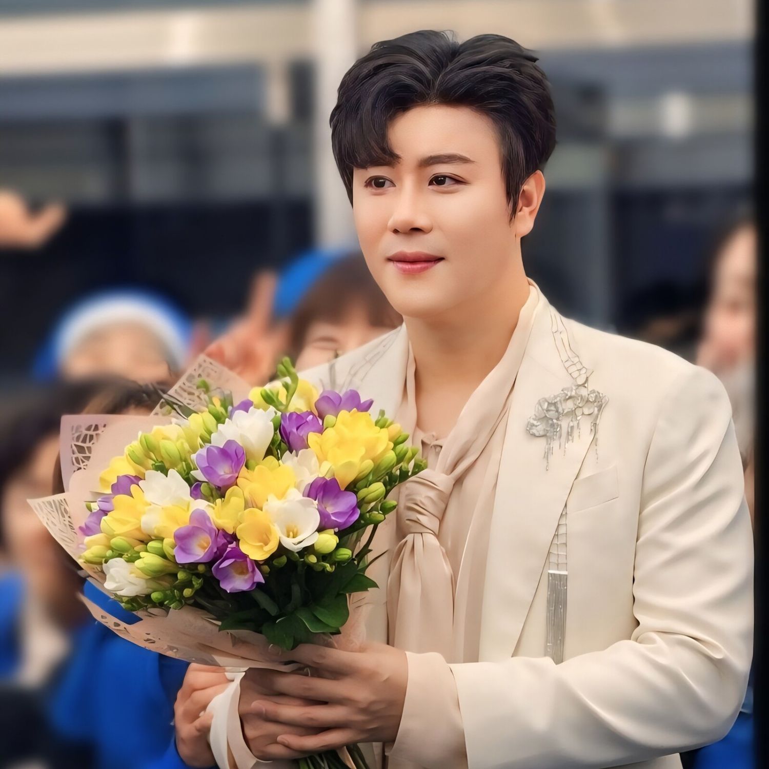 A moment captured by a fan of Jin Haesung