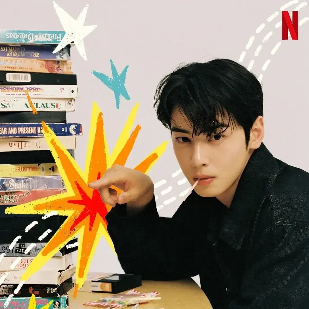 Recent activity shot of Cha Eunwoo