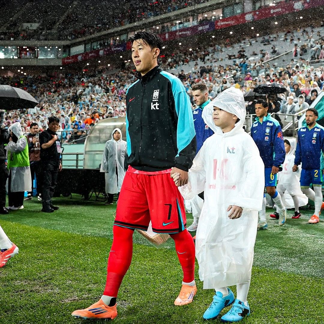 粉絲拍下的Son Heungmin瞬間