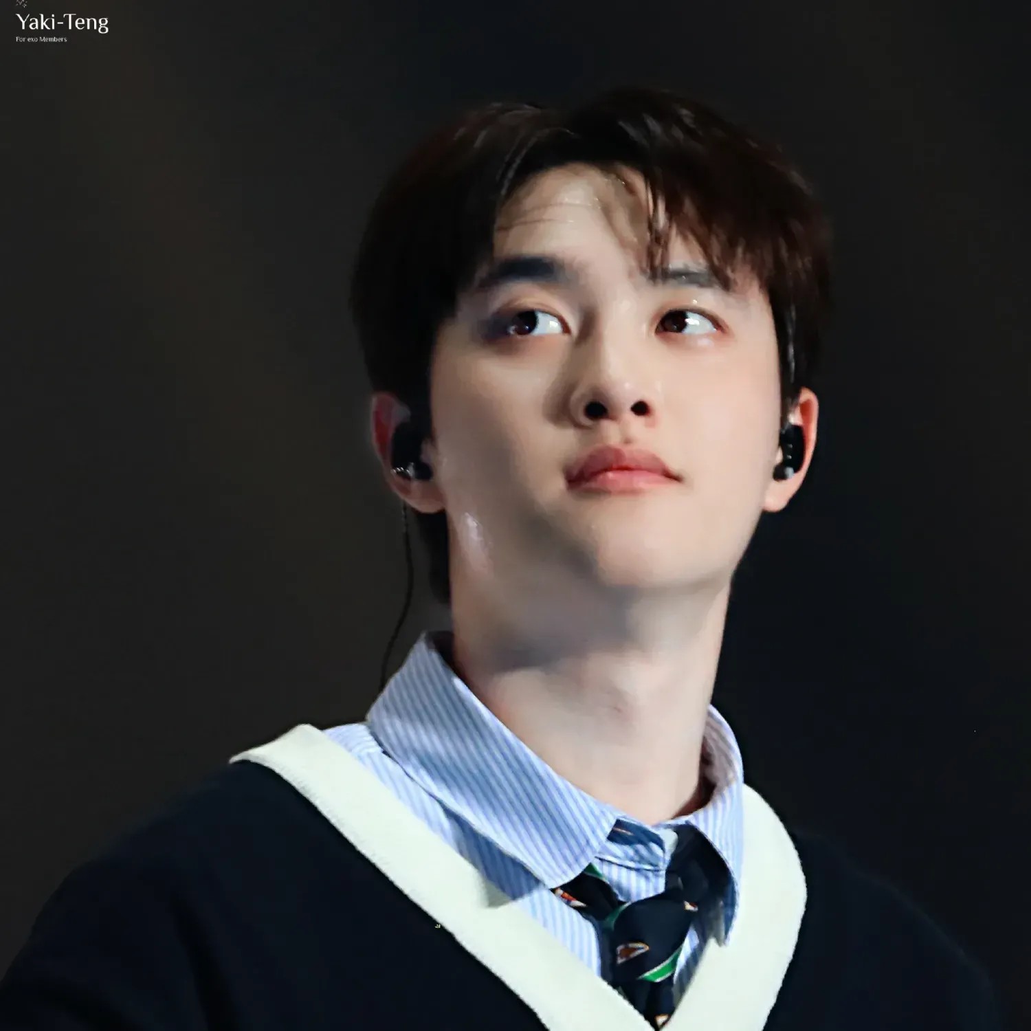 A moment captured by a fan of Doh Kyungsoo (D.O.)
