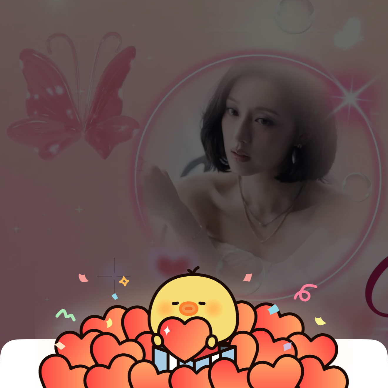 Behind-the-scenes cut of Kim Jiwon