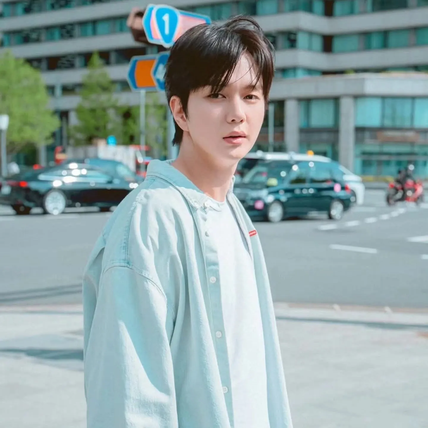 A moment captured by a fan of Yoo Seungho