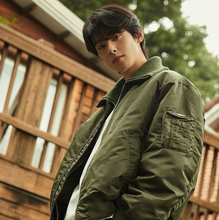 Recent activity shot of Cha Eunwoo