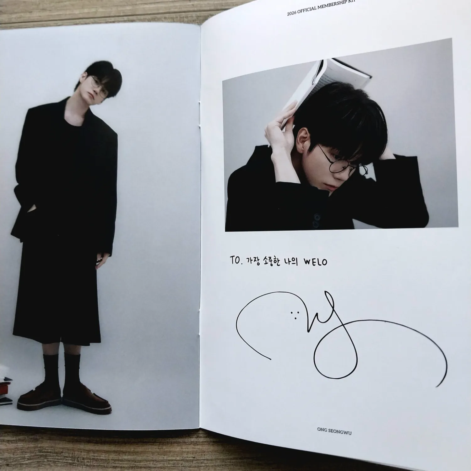 A moment captured by a fan of Ong Seongwu