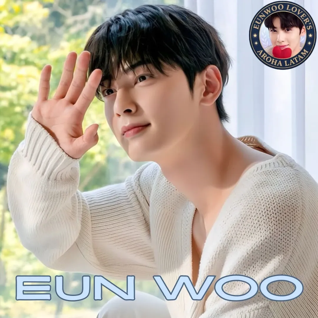 Behind-the-scenes cut of Cha Eunwoo