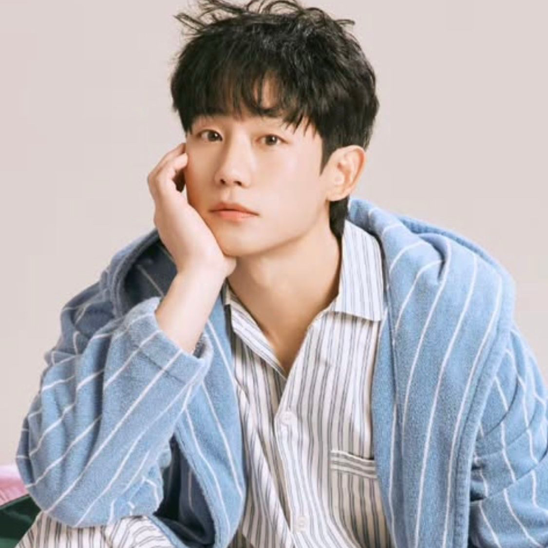 粉絲拍下的丁海寅瞬間