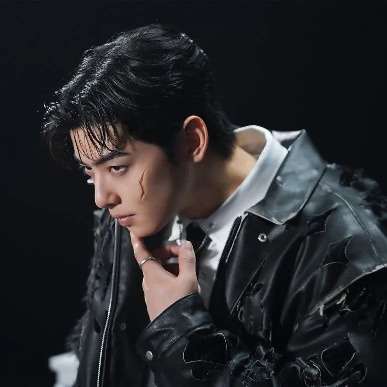 Behind-the-scenes cut of Cha Eunwoo